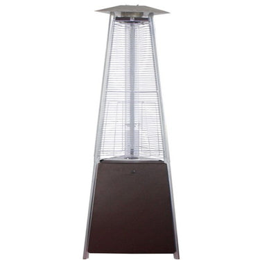 AZ Patio Heaters Commercial Natural Gas Bronze Glass Tube Heater